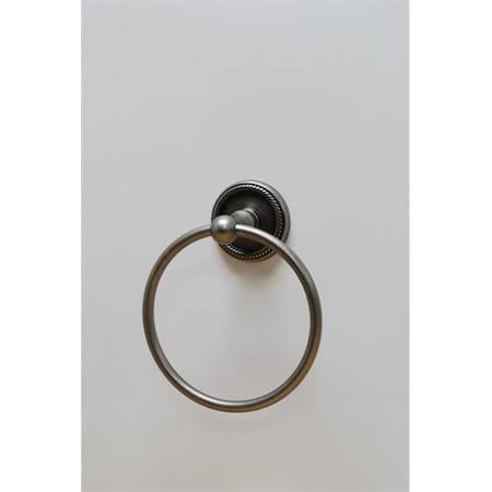 Residential Essentials Residential Essentials 2186AP Towel Ring; Aged Pewter 2186AP